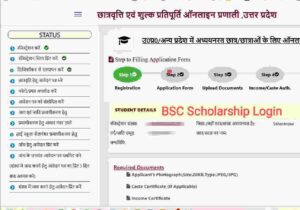 UP BSC Scholarship Login
